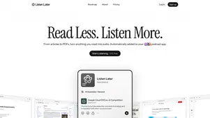 ListenLater.ai screenshot 1